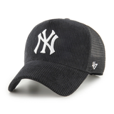 Casquette 47 Brand MLB New York Yankees Thick Corduroy Mesh MVP DT Black