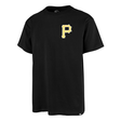 Tee-shirt 47 Brand MLB Pittsburgh Pirates Backer Echo Jet Black