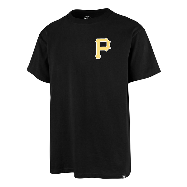 Tee-shirt 47 Brand MLB Pittsburgh Pirates Backer Echo Jet Black