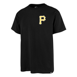 Tee-shirt 47 Brand MLB Pittsburgh Pirates Backer Echo Jet Black