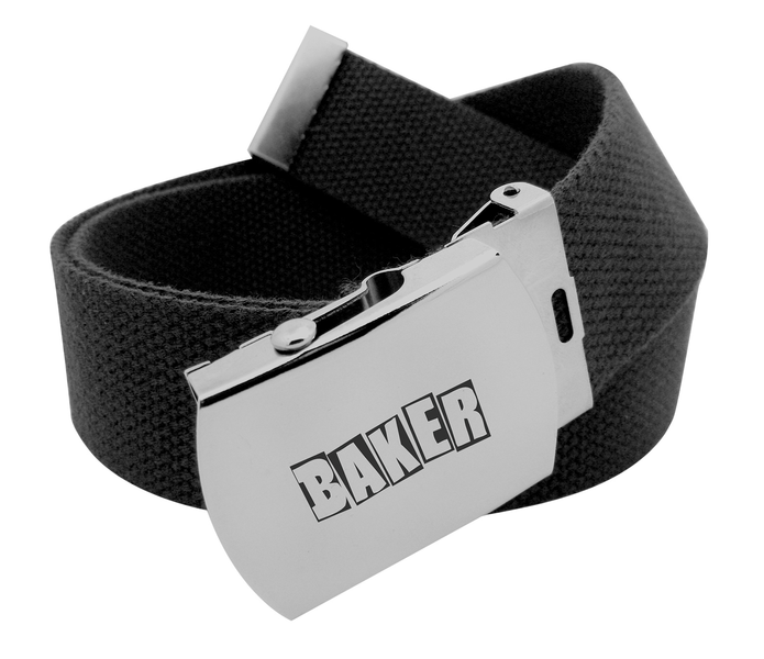 Ceinture Baker Brand Logo Blk Web