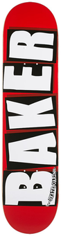 Baker Deck Brand Logo White