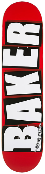 Baker Deck Brand Logo White