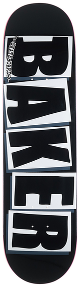 Baker Deck Brand Logo Blk Wht