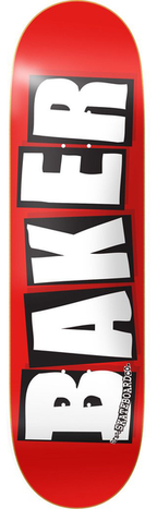 Baker Deck Brand Logo White