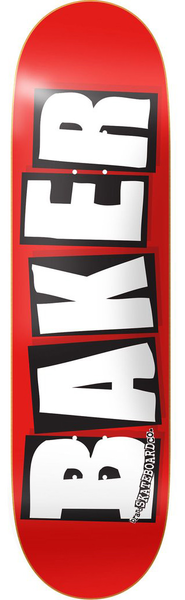 Baker Deck Brand Logo White