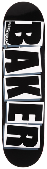 Baker Deck Brand Logo Blk Wht