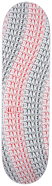 Baker Deck Wavy Ar Blk Red