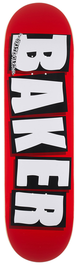 Baker Deck Brand Logo White