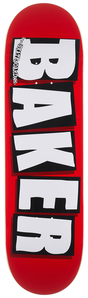 Baker Deck Brand Logo White