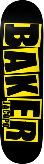 Baker Deck Jc Brand Logo Danger Ylw