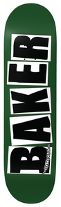 Planche de skateboard Baker Brand Logo Forest Green 7,88"