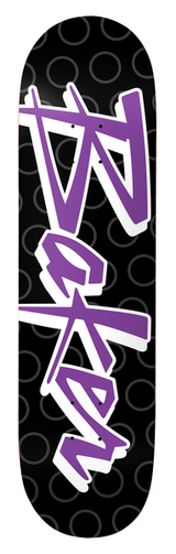 Planche de skateboard Baker Andrew Reynolds Purple Rain 8,25"