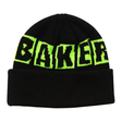 Baker Beanie Brand Logo Blk Grn