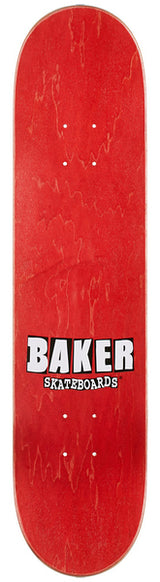 Baker Deck Brand Logo White