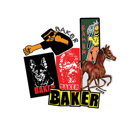 Baker Stickers Bad Dawg 12Pk