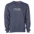Baker Sweat Brand Logo Navy Hthr Crew