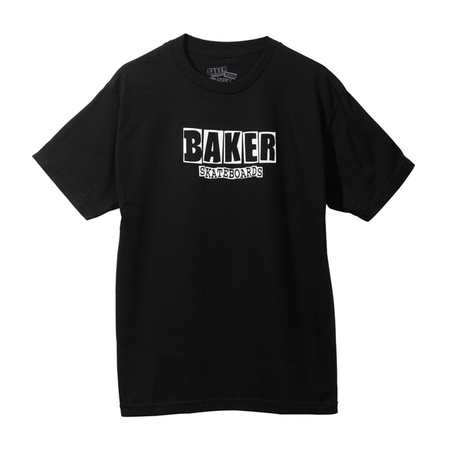 Baker T-Shirt Brand Logo Blk Wht Youth