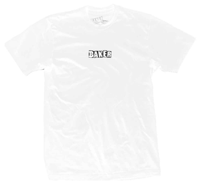 Baker T-Shirt Brand Logo White