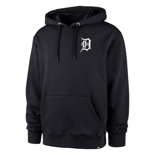 Sweat à capuche 47 Brand MLB Detroit Tigers LC Backer Helix Fall Navy