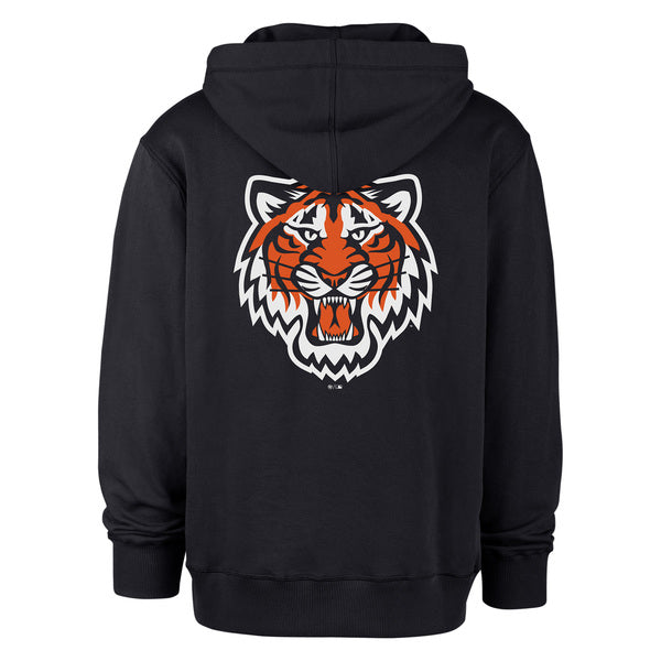 Sweat à capuche 47 Brand MLB Detroit Tigers LC Backer Helix Fall Navy