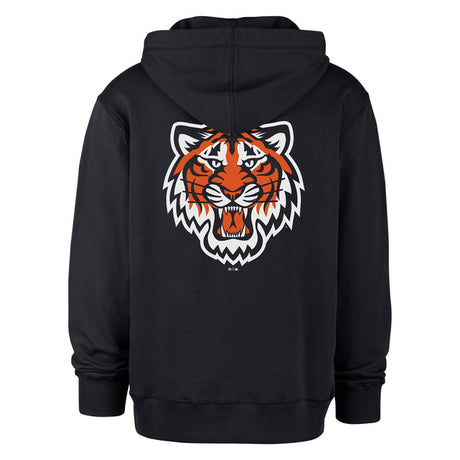 Sweat à capuche 47 Brand MLB Detroit Tigers LC Backer Helix Fall Navy