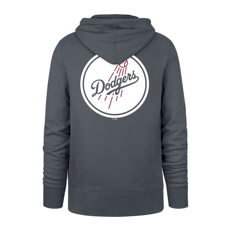 Sweat à capuche 47 Brand MLB Los Angeles Dodgers Imprintbacker Bur Vintnavy