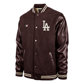 Veste 47 Brand MLB L A Dodgers Core Hoxton Pop Liner Dkmaroon
