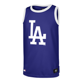 Tee-shirt 47 Brand Tank MLB Los Angeles Dodgers Imprint New City Royal