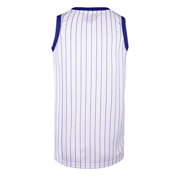Tee-shirt 47 Brand Tank MLB Los Angeles Dodgers Pinstriped Grafton Whitewash