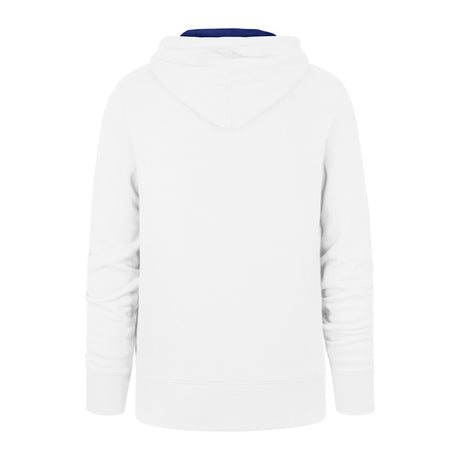 Sweat à capuche 47 Brand MLB Los Angeles Dodgers Core Ballpark White Wash
