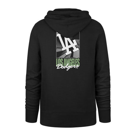 Sweat à capuche 47 Brand MLB Los Angeles Dodgers Baker Dro Shoulder Jtblack