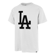 Tee-shirt 47 Brand MLB Los Angeles Dodgers Imprint Echo White Wash