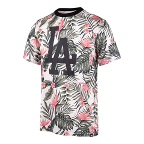 Tee-shirt 47 Brand MLB L A Dodgers Coastal Floral Repeat Echo Ctalfloral