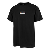 Tee-shirt 47 Brand MLB Los Angeles Dodgers Splitlogo Backerecho Jtblack