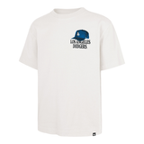 Tee-shirt 47 Brand MLB Losangeles Dodgers Inthepaper Foundatio Sandston