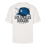 Tee-shirt 47 Brand MLB Losangeles Dodgers Inthepaper Foundatio Sandston