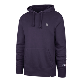 Sweat à capuche 47 Brand MLB New York Yankees Base Runner LC Emb Burns Grape