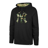 Sweat à capuche 47 Brand MLB Newyork Yankes Fisherman Camo Pop Burns Jtblack