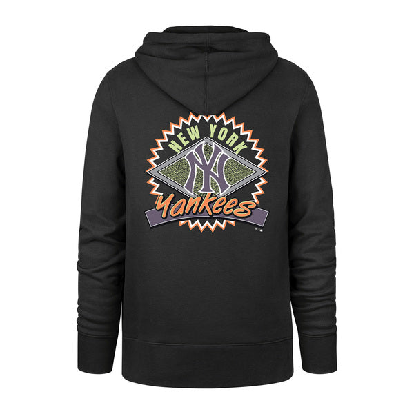 Sweat à capuche 47 Brand MLB New York Yankees Imprint Backer Burns Graphite