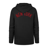 Sweat à capuche 47 Brand MLB New York Yankees Imprint Backer Jet Black