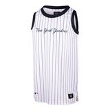 Tee-shirt 47 Brand Tank MLB New York Yankees Pinstriped Grafton White Wash