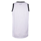 Tee-shirt 47 Brand Tank MLB New York Yankees Pinstriped Grafton White Wash