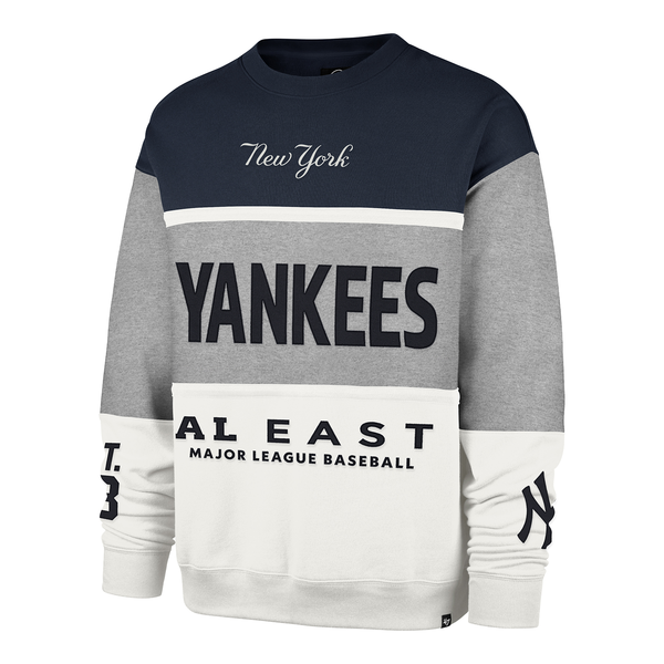 Sweat col rond 47 Brand MLB New York Yankees On Five Maximalist Slate Grey