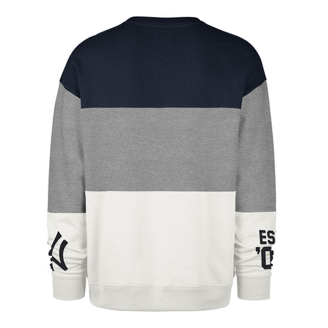 Sweat col rond 47 Brand MLB New York Yankees On Five Maximalist Slate Grey