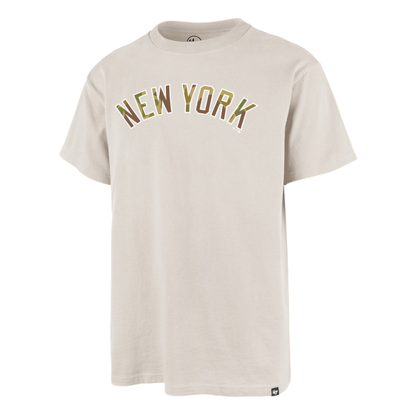 Tee-shirt 47 Brand MLB New York Yankees Imprint Echo Bone1