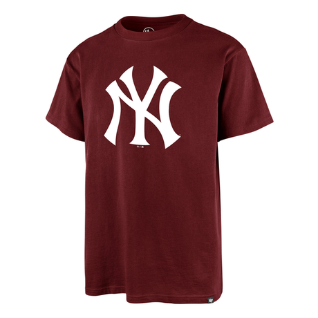 Tee-shirt 47 Brand MLB New York Yankees Imprint Echo Razor Red