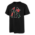 Tee-shirt 47 Brand MLB New York Yankees Backer Echo Jet Black