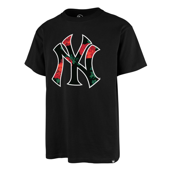 Tee-shirt 47 Brand MLB New York Yankees Backer Echo Jet Black