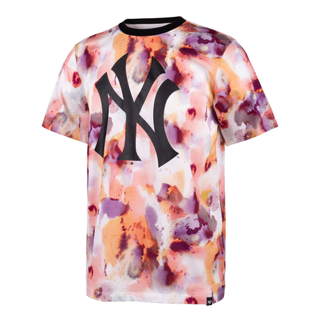 Tee-shirt 47 Brand MLB New York Yankees Day Glow Repeat Echo Day Glow